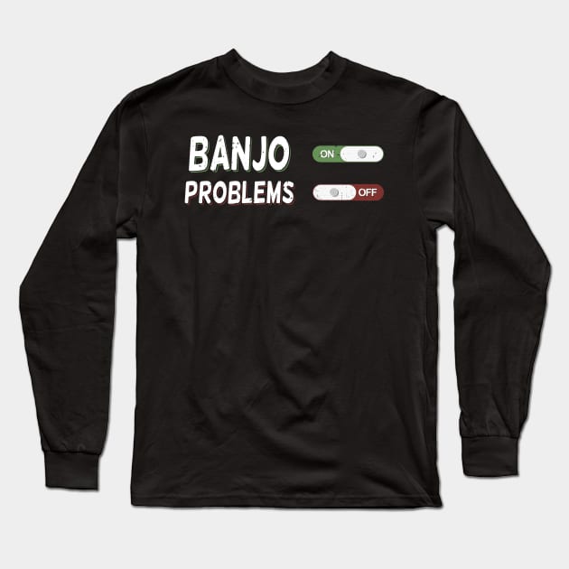 Banjo Player Enthusiast Gift Long Sleeve T-Shirt by Dolde08